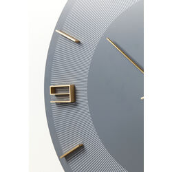 Reloj pared Leonardo gris/oro Ø49cm