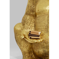 Figurine décorative Gorilla doré XXL 249