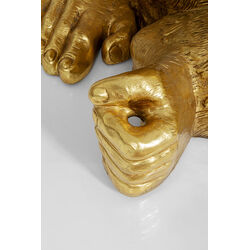 Deko Figur Gorilla Gold XXL 249