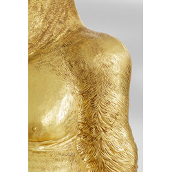 Deko Figur Gorilla Gold XXL 249