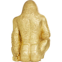 Deko Figur Gorilla Gold XXL 249