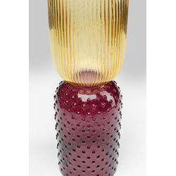 Vase Marvelous Duo jaune violet 38cm