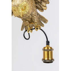 Pendant Lamp Animal Owl Gold 60cm