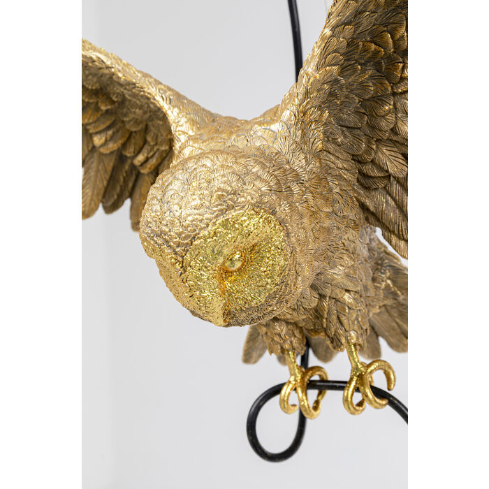 Hängeleuchte Animal Owl Gold 60cm