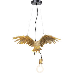 Pendant Lamp Animal Owl Gold 60cm