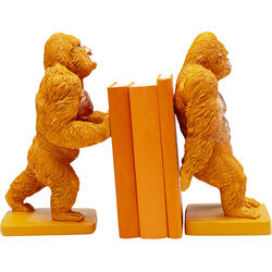 Serre-livres Gorilla orange (2/set)