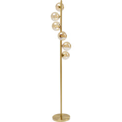 Lampada da terra Scala Balls ottone 160cm