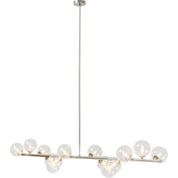 Lampadario Scala Balls chromo 155cm