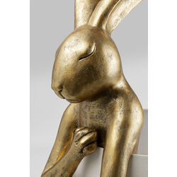 Lámpara mesa Animal Rabbit oro/blanco 88cm