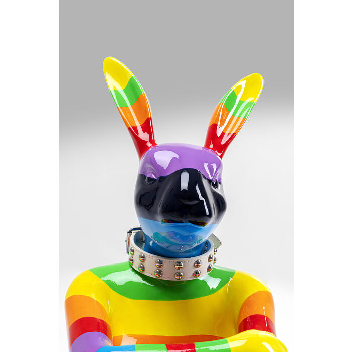 Deko Figur Gangster Rabbit Rainbow 80