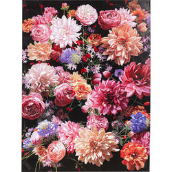 Picture Touched Flower Bouquet 90x120cm