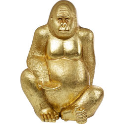 Deko Figur Gorilla Gold XL 180