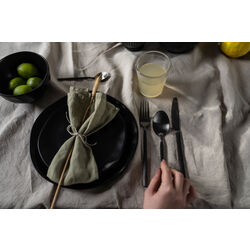 Cutlery Gloria Matt Black (16/part)