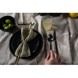 Cutlery Gloria Matt Black (16/part)