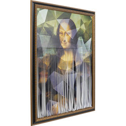 Tableau Frame Mademoiselle Lisa 130x163cm