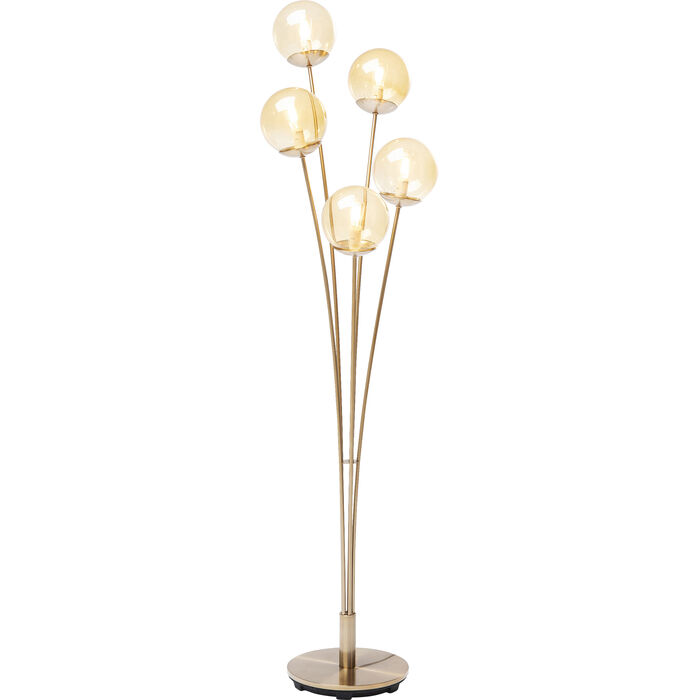 brass ball floor lamp