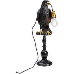 Tischleuchte Animal Sitting Crow 61cm