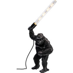 Lámpara mesa Animal Fighting Kong mate negro