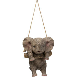 52741Deco Object Swinging Elephant