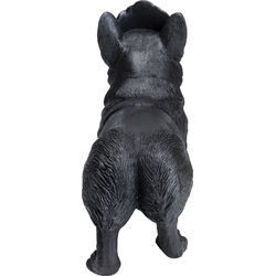 Deco Figurine Royal Standing Corgi Black 52cm