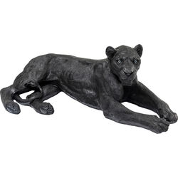 Deko Figur Lion Schwarz 113cm