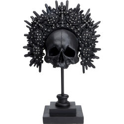 Objeto deco King Skull negro 49cm