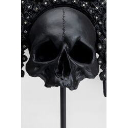 Objet décoratif King Skull noir 49cm