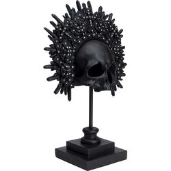 Oggetto decorativo King Skull nero 49cm