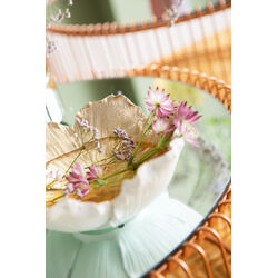 Deco Bowl Flower Bloom Cream Gold Ø20cm