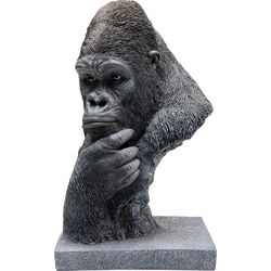 Oggetto decorativo Thinking Gorilla Head 49cm