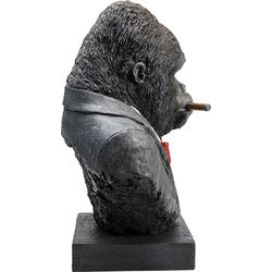 Deko Objekt Smoking Gorilla 48cm