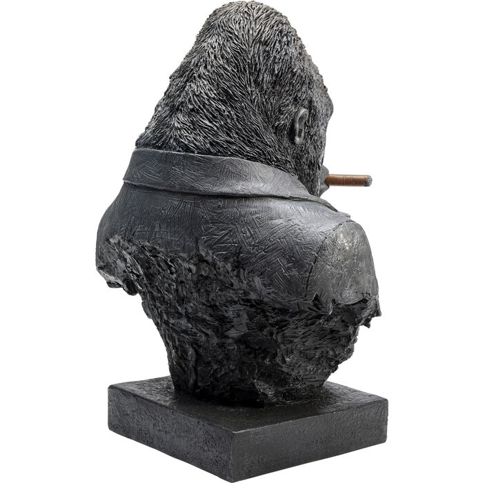 Objet décoratif Smoking Gorilla 48cm