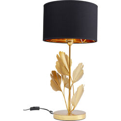 Lampe à poser Flores doré 62cm