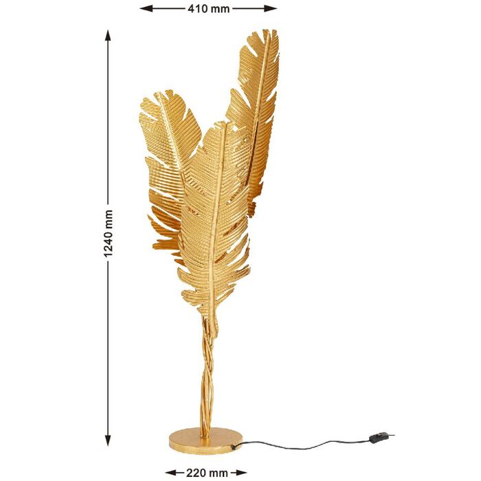 Stehleuchte Akile 123cm