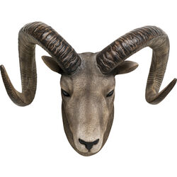 Deco pared Goat Head 28x53cm