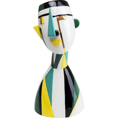 Vasija deco Happy Face 43cm