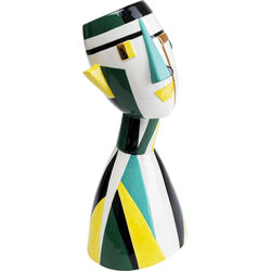 Deco Vase Happy Face 43cm