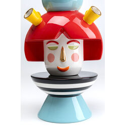 Deco Vase Puppet Girl 36cm