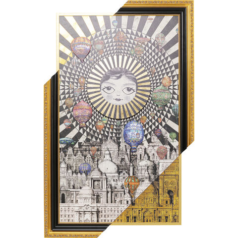 Framed Picture Balloons 160x260cm