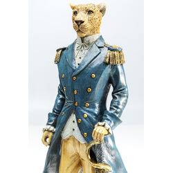 Figura decorativa Sir Leopard Standing 43cm