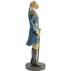 Figura decorativa Sir Leopard Standing 43cm