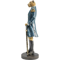 Figura decorativa Sir Leopard Standing 43cm