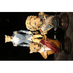 Figura decorativa Sir Leopard Standing 43cm