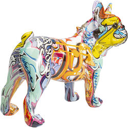 Deko Figur Grafitti Dog 24cm