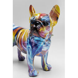 Deko Figur Frenchie Bunt 24cm