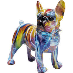 Deco Figurine Frenchie Colorful 24cm