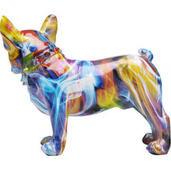 Deko Figur Frenchie Bunt 24cm