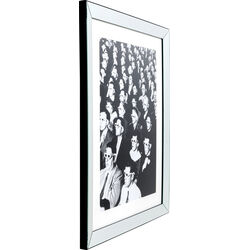 Framed Picture Audience 85x105cm