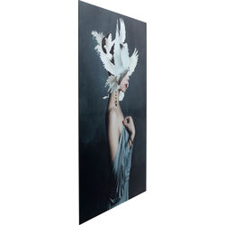 Glasbild Mother of Doves 80x120cm