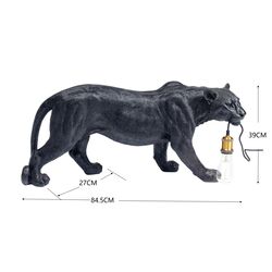 Bodenleuchte Animal Bagheera 40cm